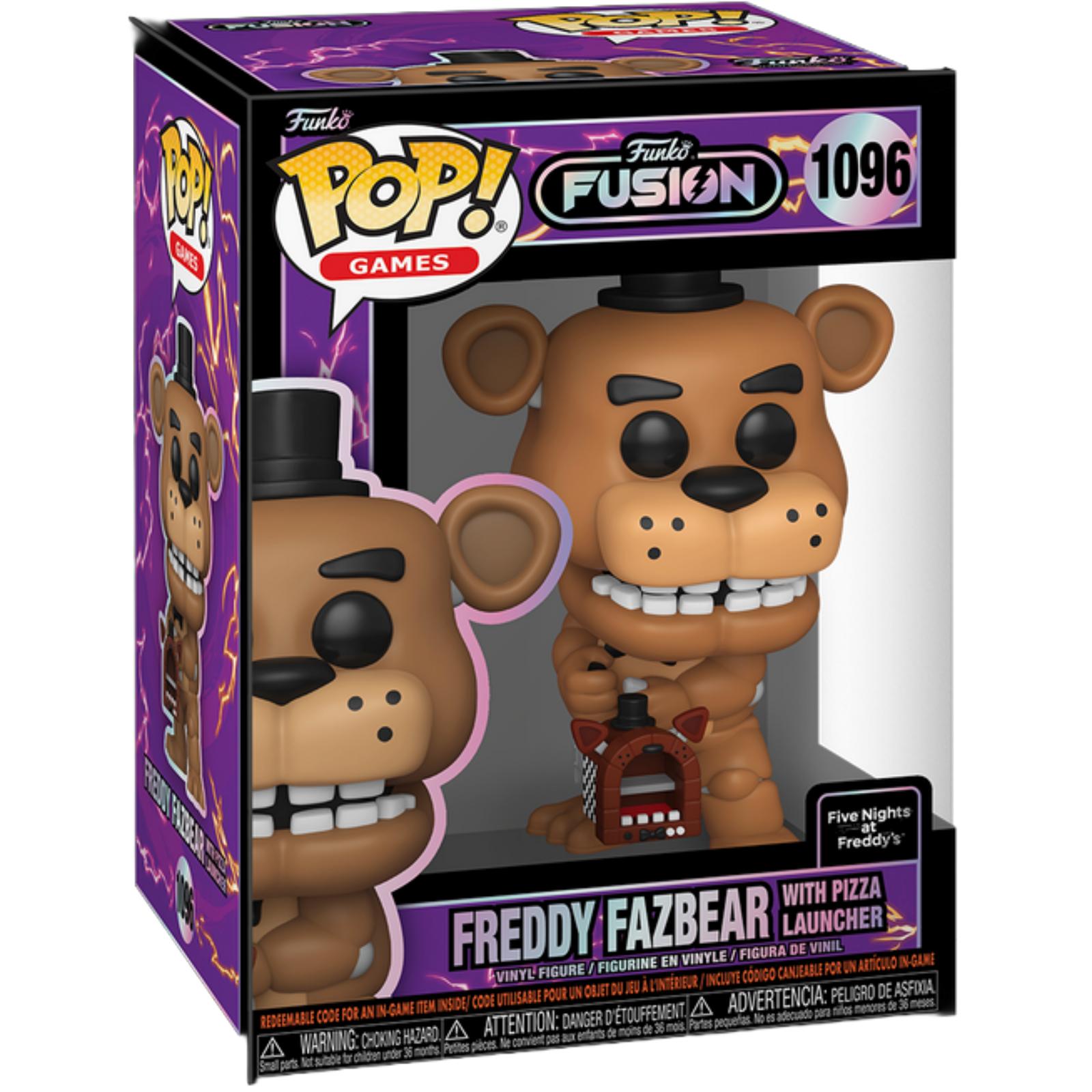 Funko Pop! Games: Fusion - Freddy Fazbear With Pizza Launcher #1096
