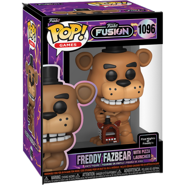 Funko Pop! Games: Fusion - Freddy Fazbear With Pizza Launcher #1096