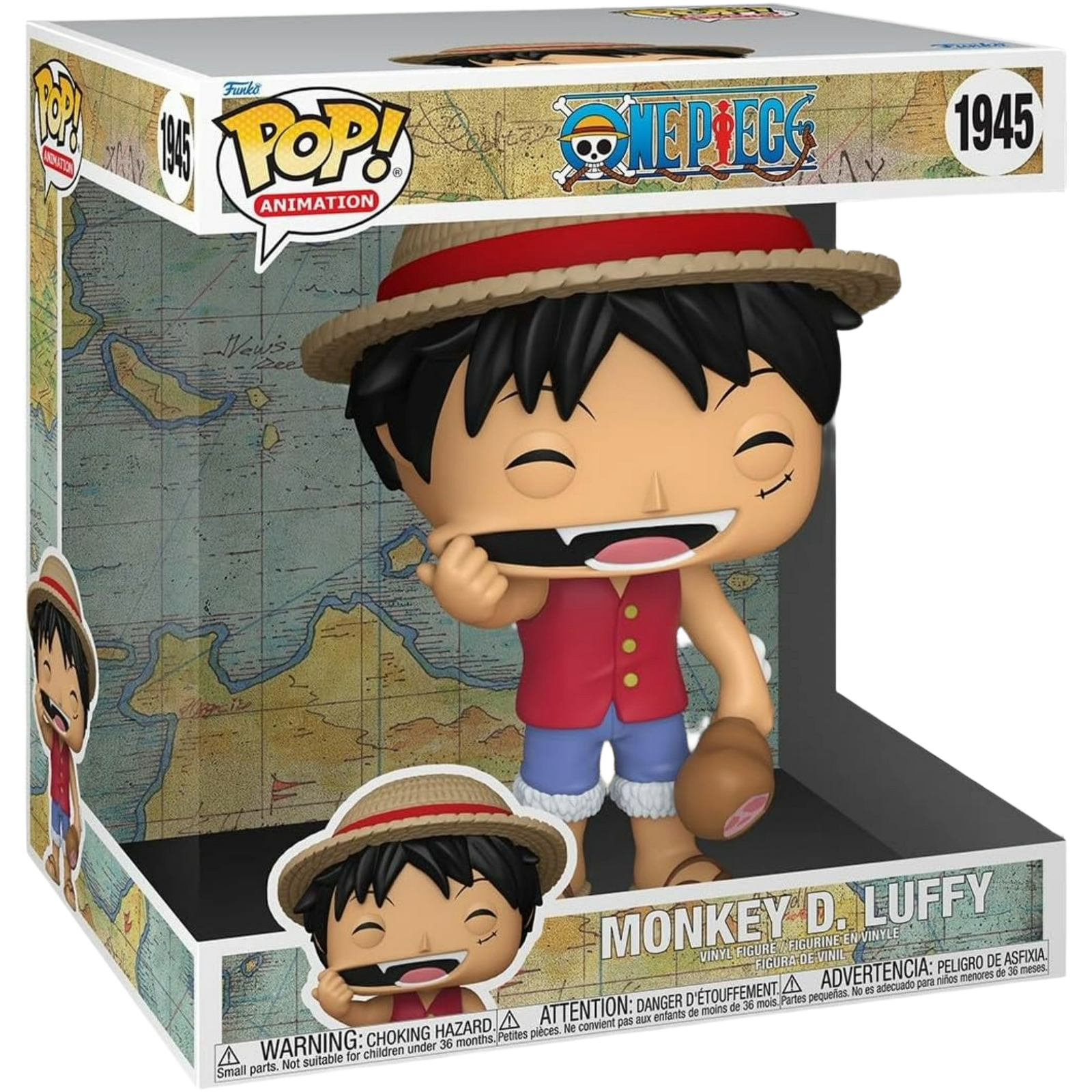 Funko Pop! Jumbo: One Piece - Monkey D. Luffy #1945