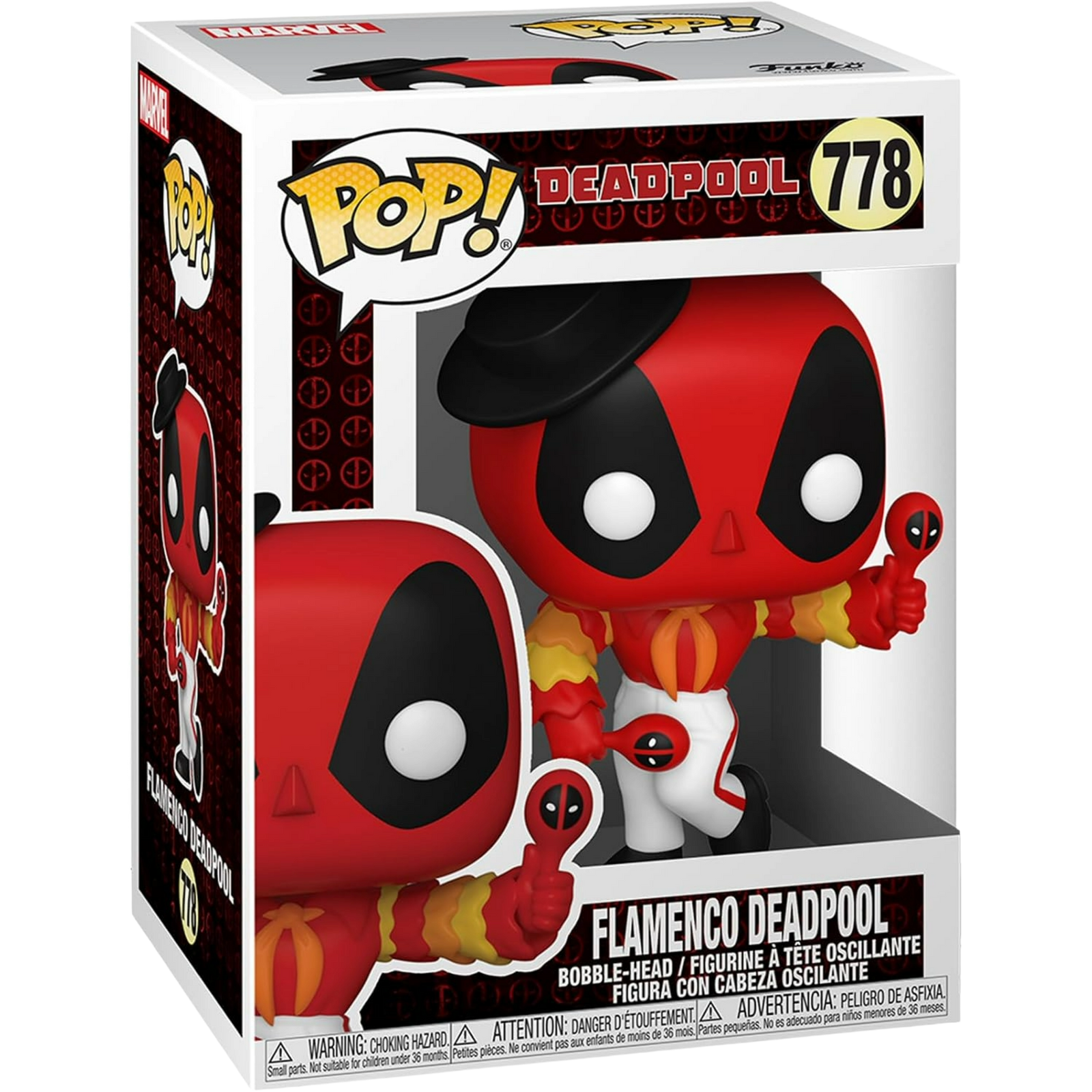 Funko Pop! Heroes: Deadpool 30th - Flamenco Deadpool #778