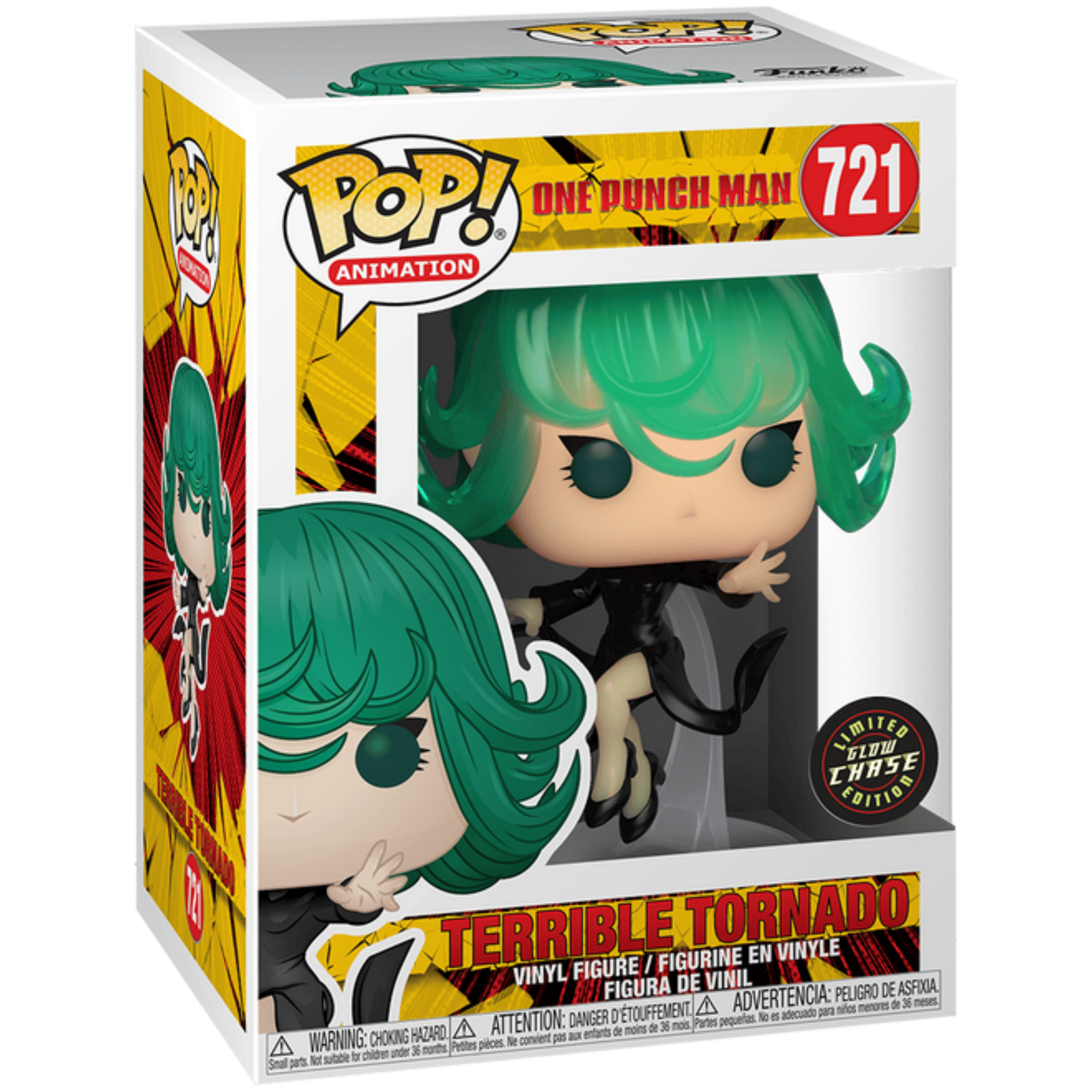Funko Pop! Animation: One-Punch Man - Terrible Tornado #721