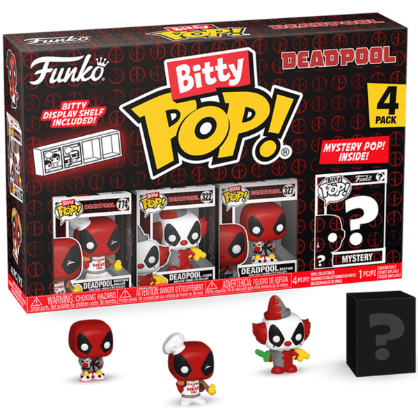 Funko Bitty Pop!: Deadpool 4-Pack Series