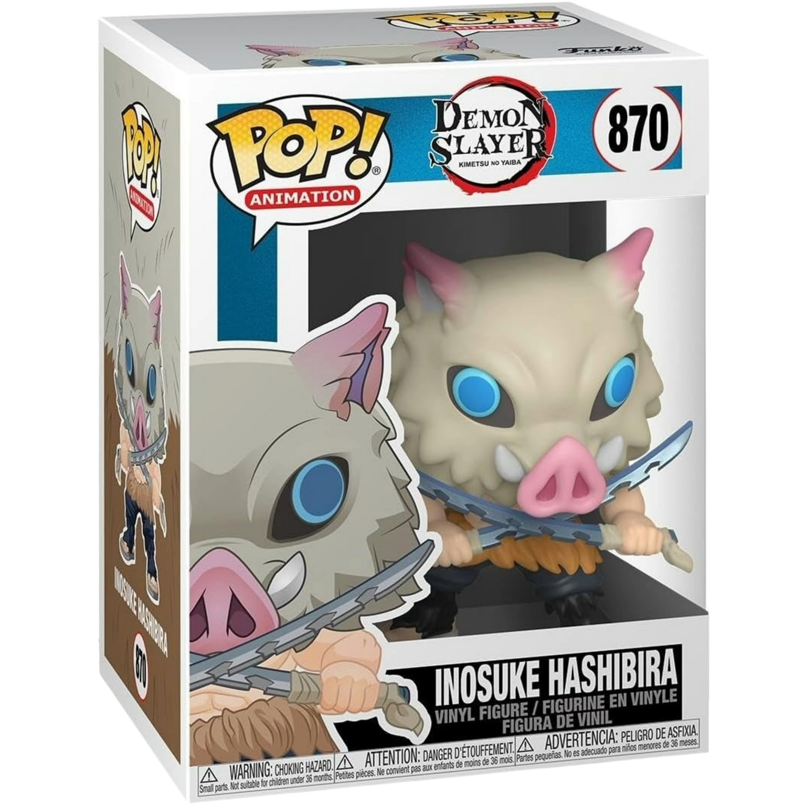 Funko Pop! Animation: Demon Slayer - Inosuke Hashibira #870