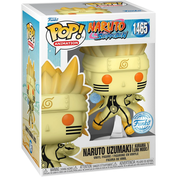 Funko Pop! Animation: Naruto Shippuden - Naruto Uzumaki (Kurama Link Mode) #1465