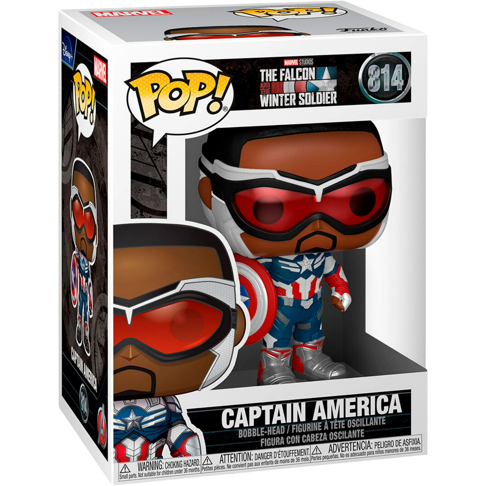 Funko Pop! TV: The Falcon And The Winter Soldier - Captain America #814