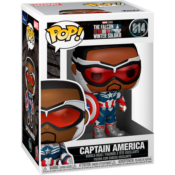 Funko Pop! TV: The Falcon And The Winter Soldier - Captain America #814