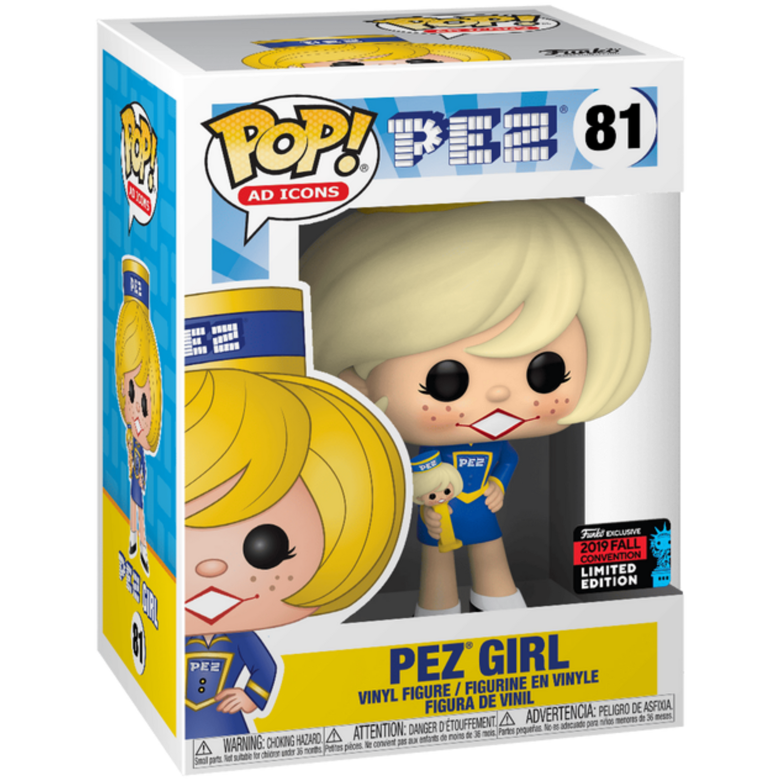 Funko Pop! AD Icons: Pez - Pez Girl (Blonde) #81