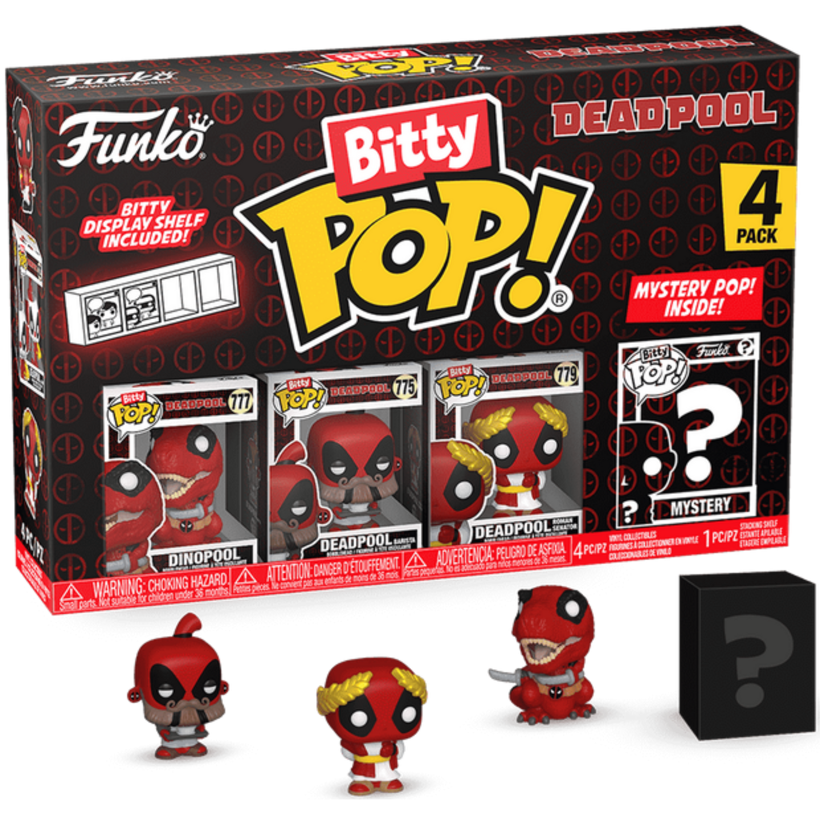 Funko Bitty Pop!: Deadpool 4-Pack Series
