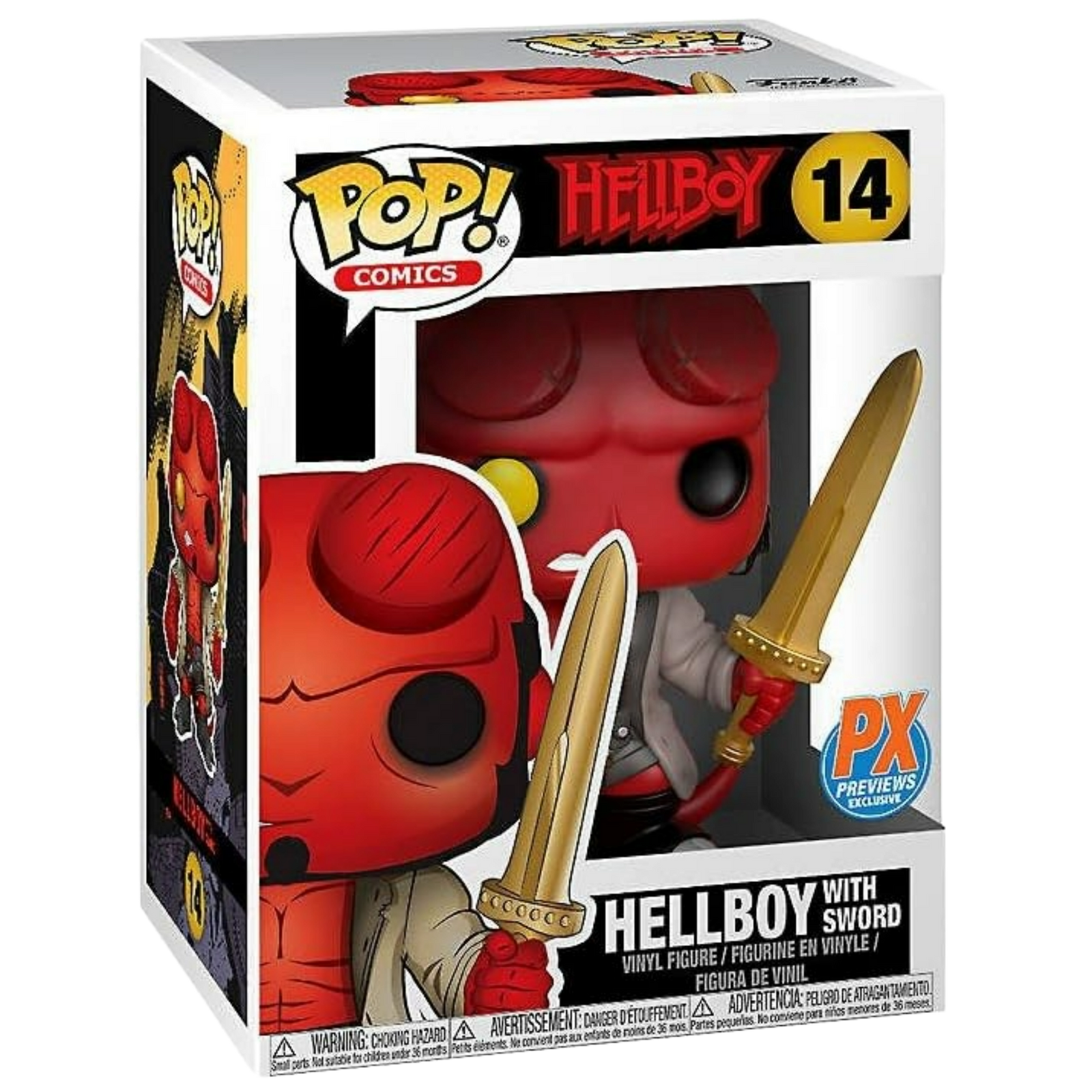 Funko Pop!Comics : Hellboy - Hellboy With Sword #14