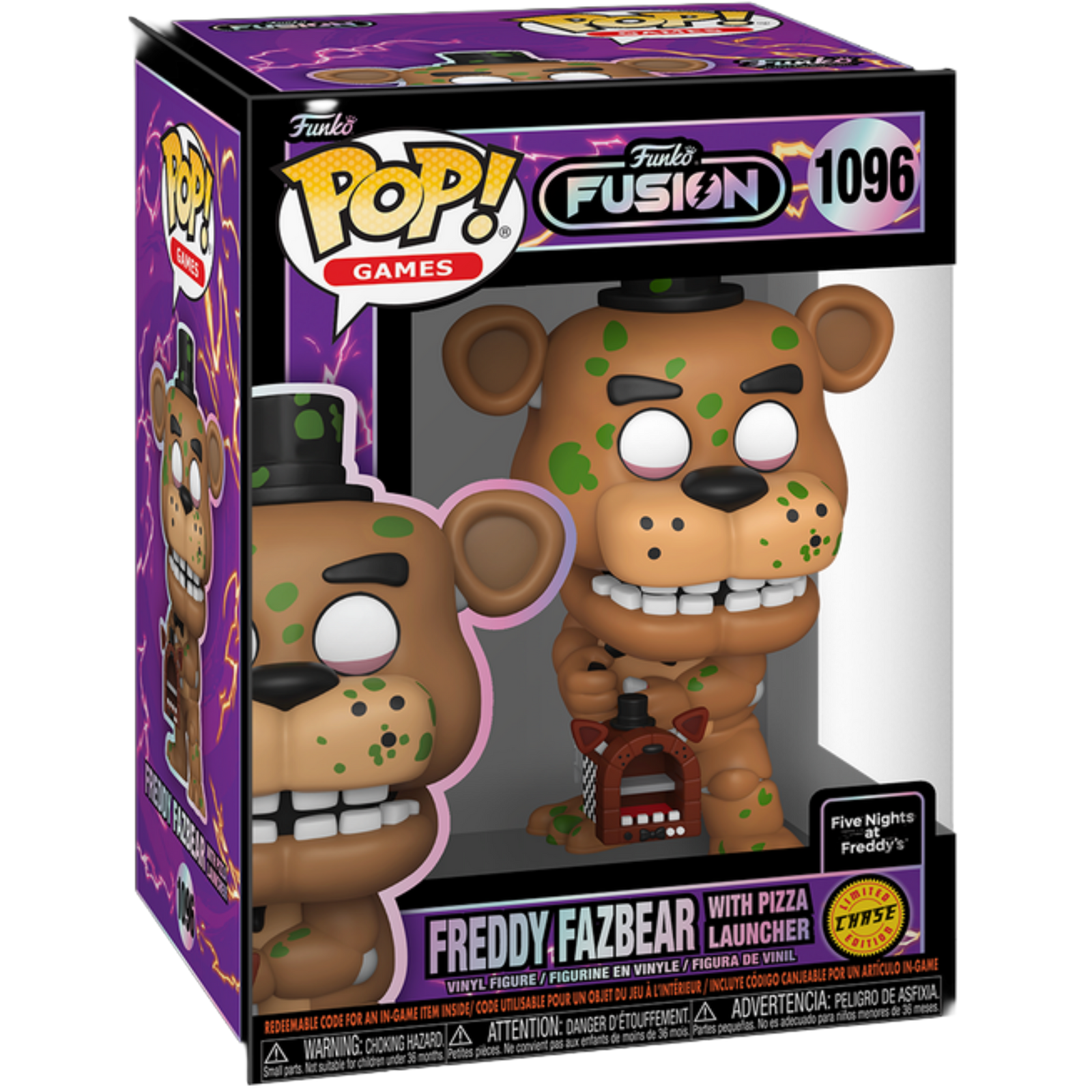 Funko Pop! Games: Fusion - Freddy Fazbear With Pizza Launcher #1096