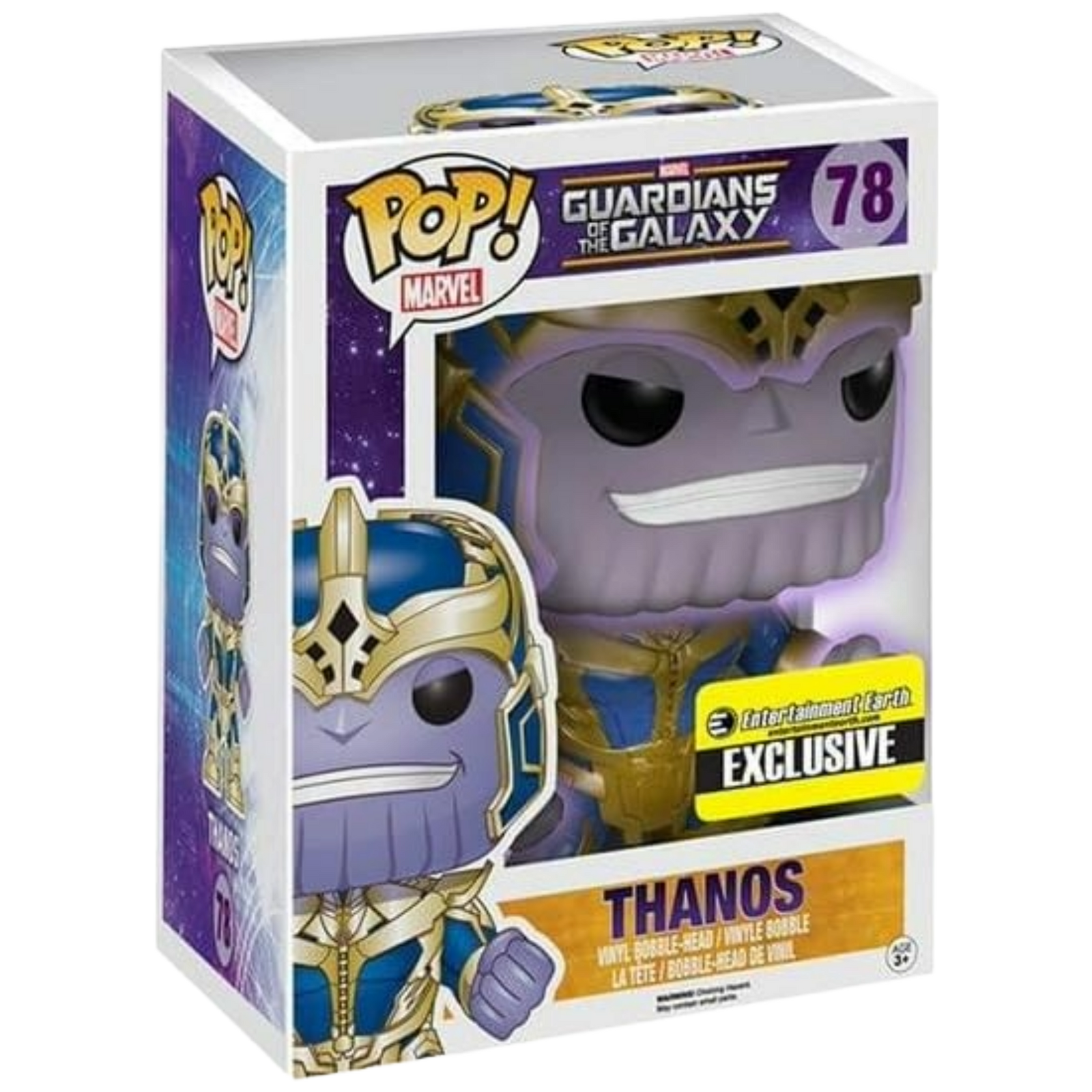 Funko Pop! Super: Guardians Of The Galaxy - Thanos #78
