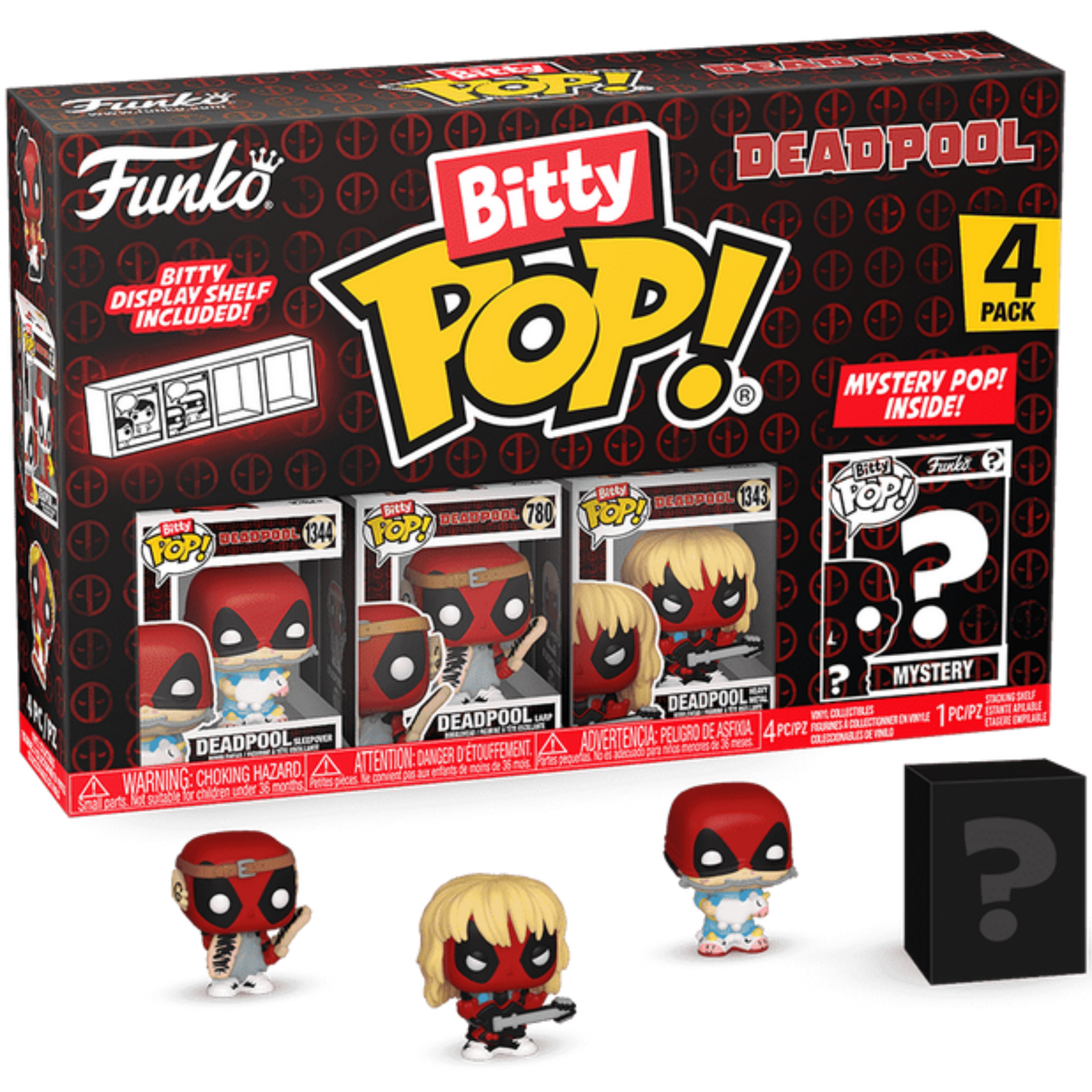 Funko Bitty Pop!: Deadpool 4-Pack Series