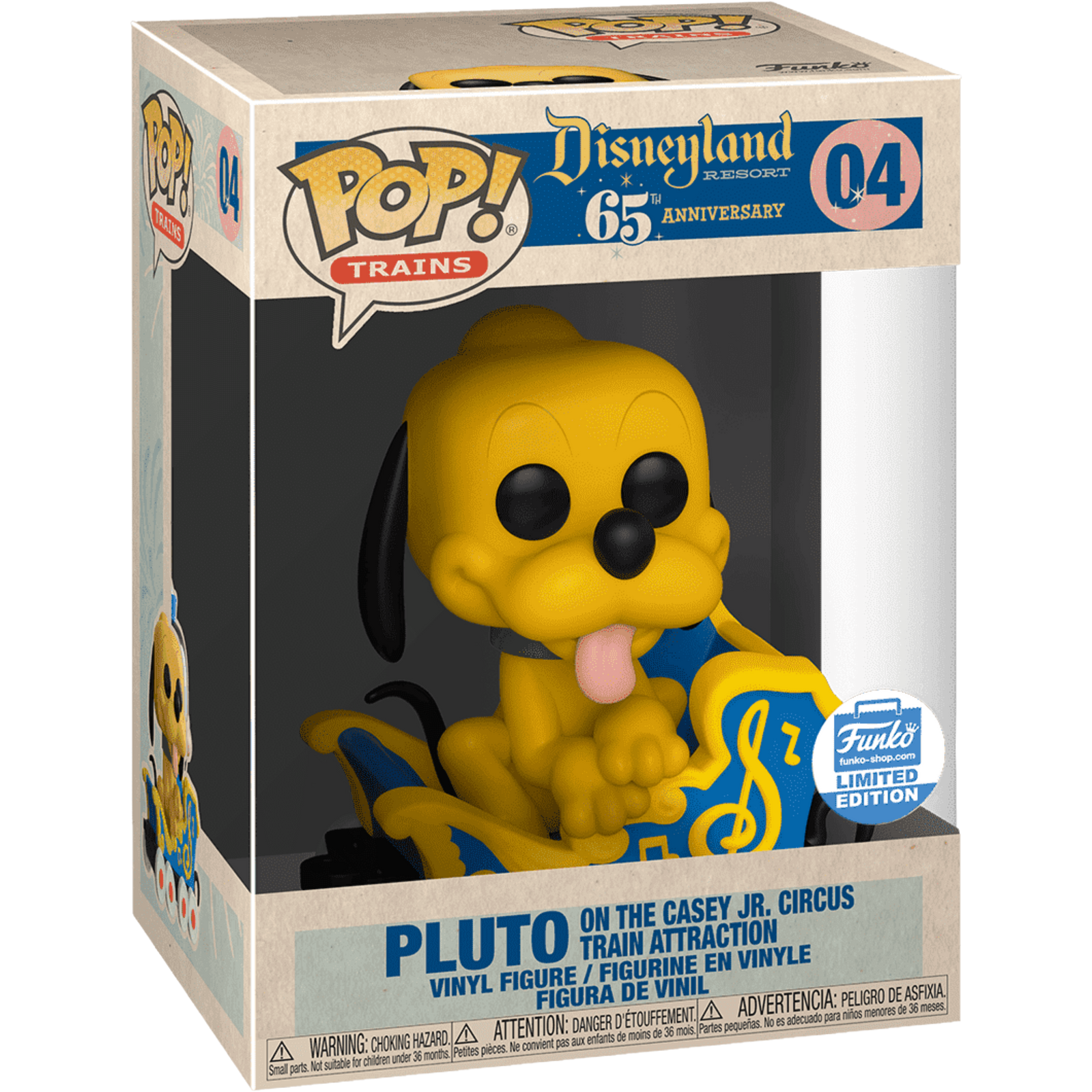 Funko Pop! Trains: Disneyland Resort 65th - Pluto On The Casey Jr. Circus Train Attraction #04