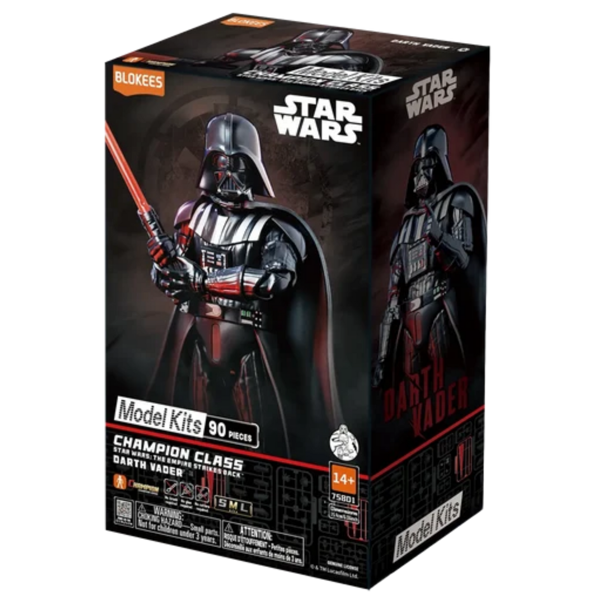 Blokees Champion Class: Star Wars The Empire Strikes Back - Darth Vader