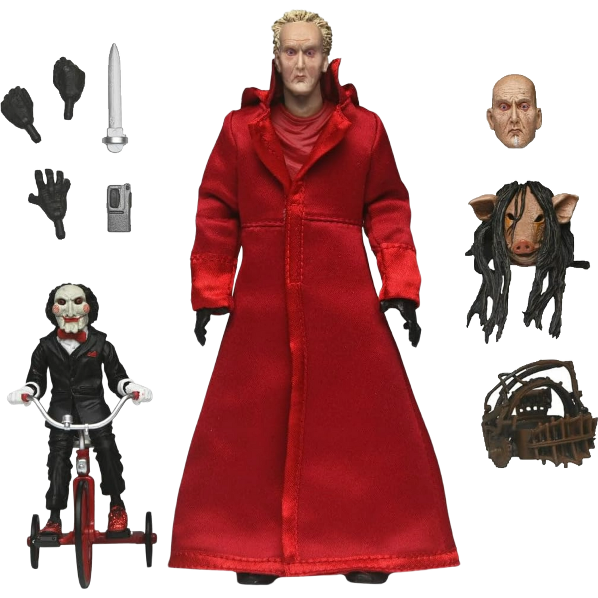 NECA Ultimate: Saw - Jigsaw (Red Robe)