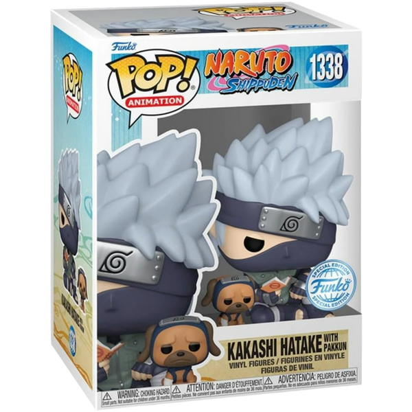 Funko Pop! Animation: Naruto Shippuden - Kakashi Hatake With Pakkun #1338