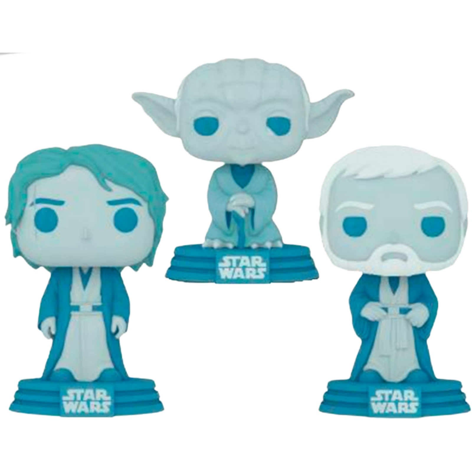 Funko Pop! Movies: Star Wars - Anakin Skywalker/Yoda/Obi-Wan Kenobi (Endor)