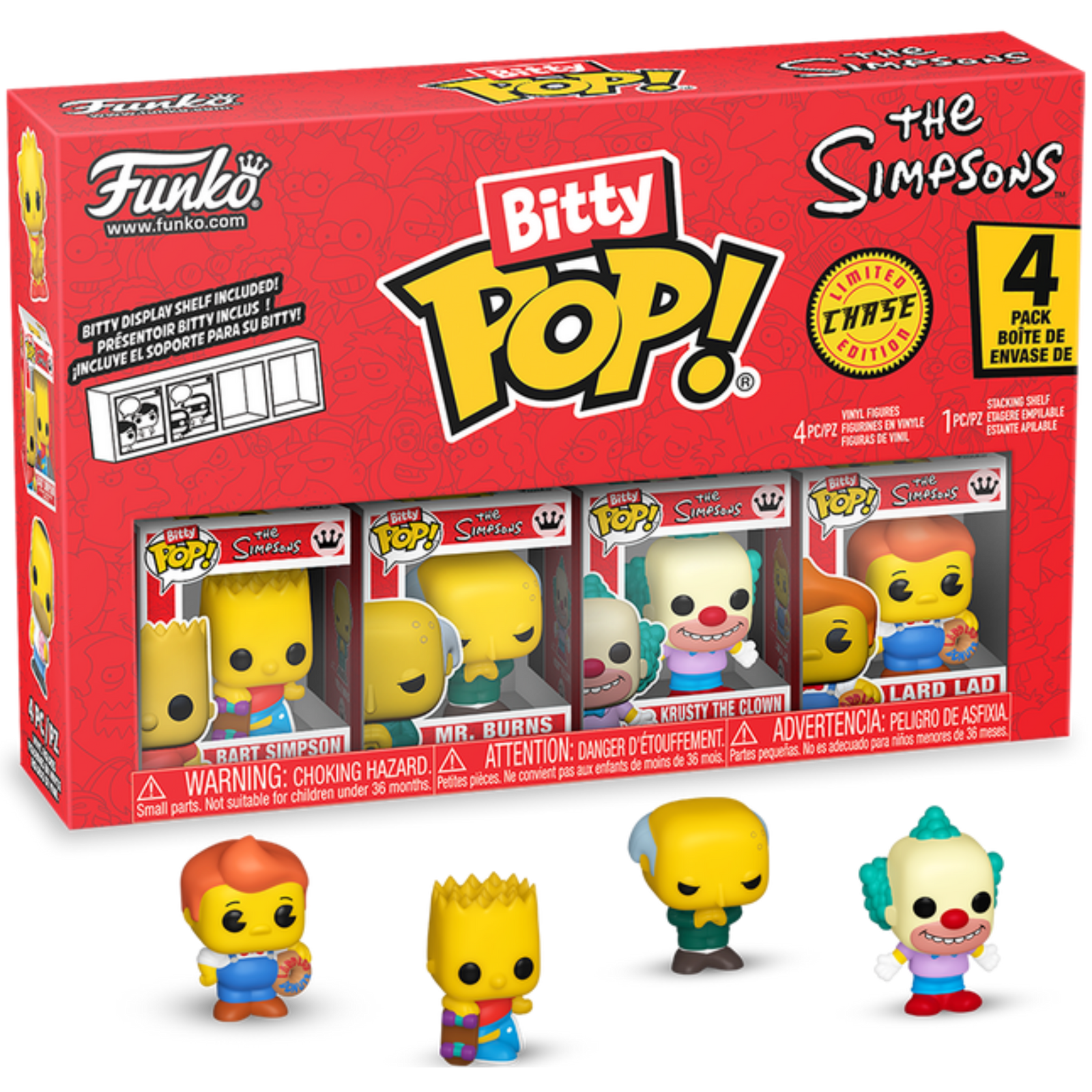 Funko Bitty Pop!: The Simpsons 4-Pack Series