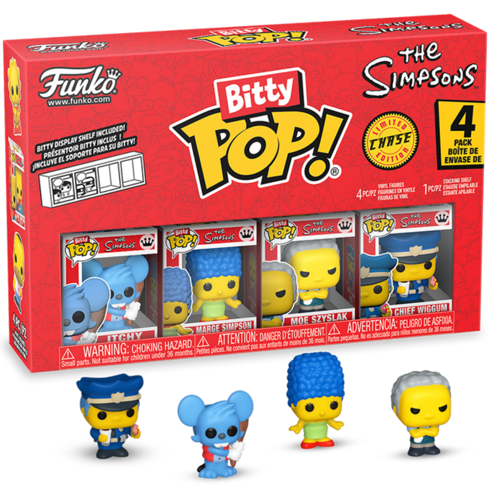Funko Bitty Pop!: The Simpsons 4-Pack Series