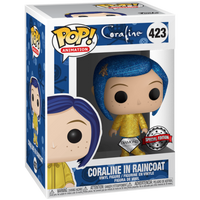 Funko Pop! Animation: Coraline - Coraline In Raincoat (Diamond Collection) #423