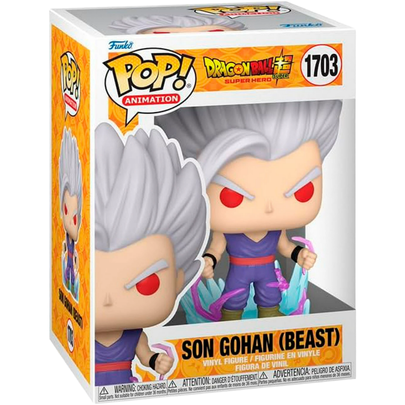 Funko Pop! Animation: Dragon Ball Super - Son Gohan (Beast) #1703