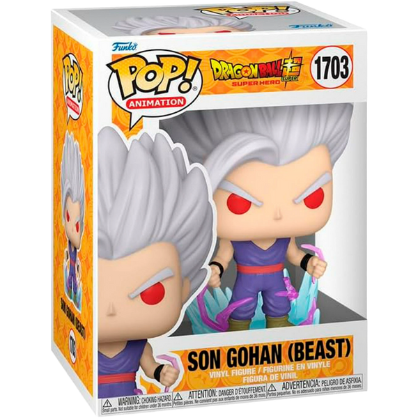 Funko Pop! Animation: Dragon Ball Super - Son Gohan (Beast) #1703