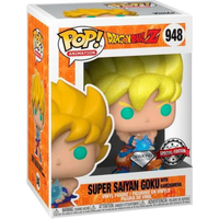 Funko Pop! Animation: Dragon Ball Z - Super Saiyan Goku With Kamehameha (Diamond Collection) #948