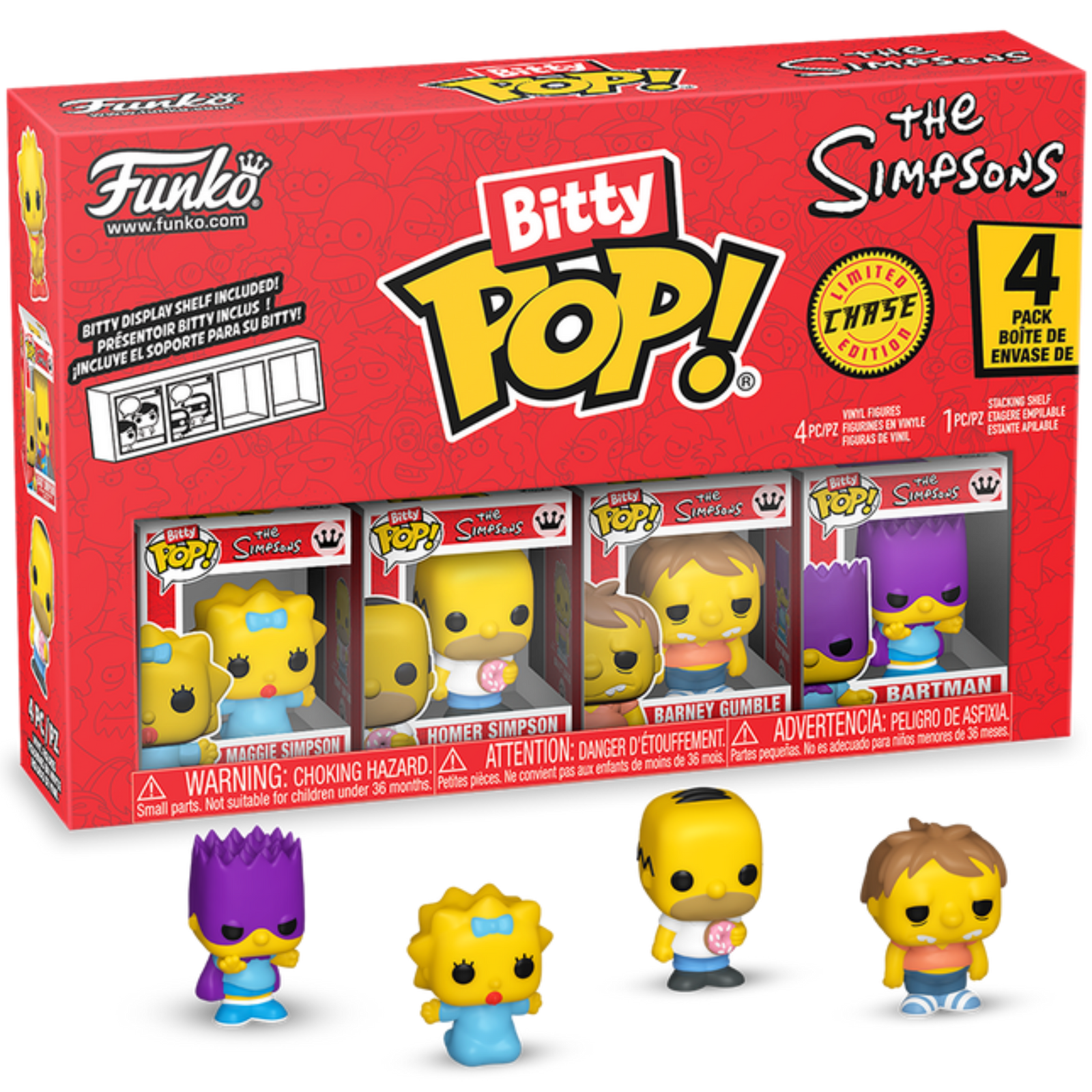Funko Bitty Pop!: The Simpsons 4-Pack Series