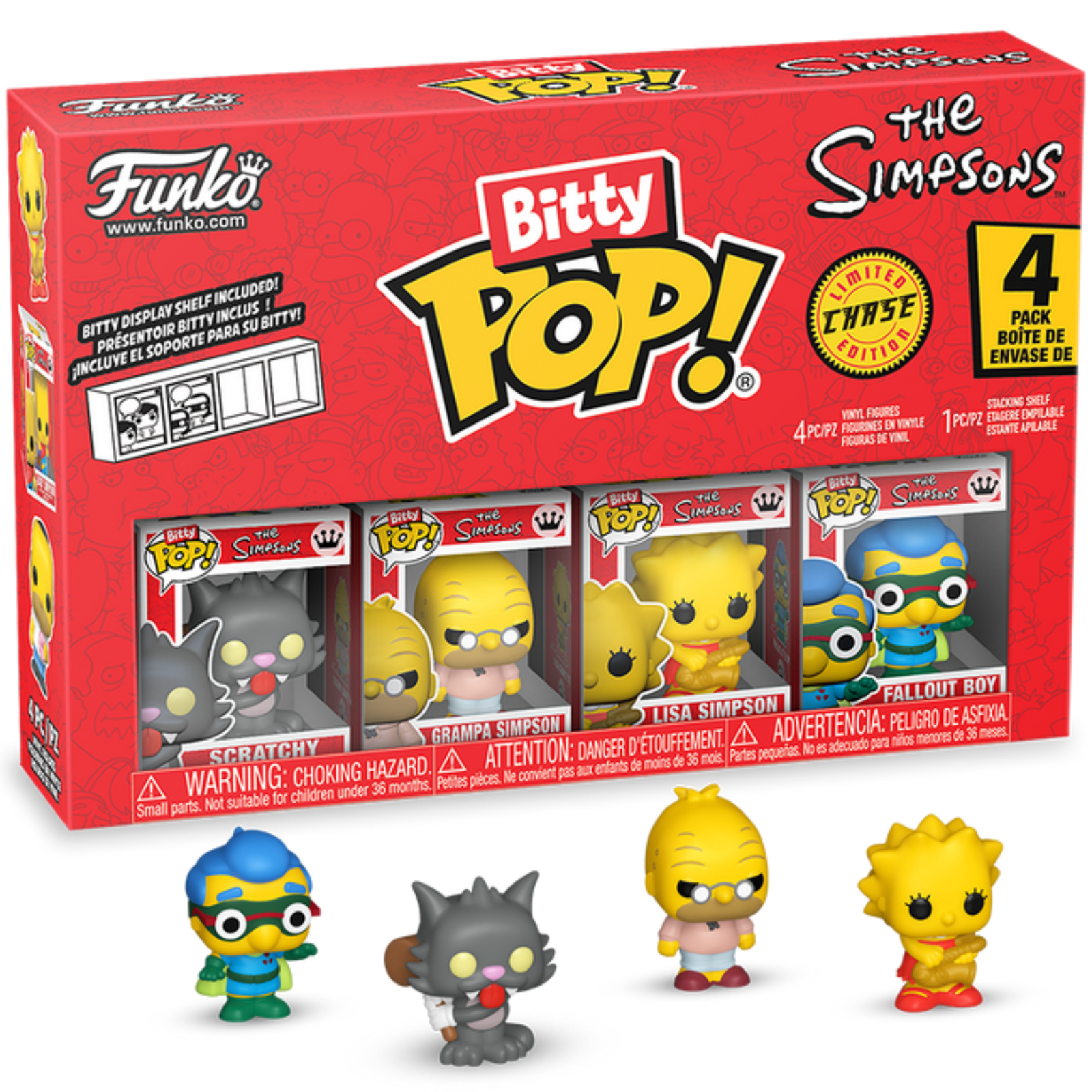 Funko Bitty Pop!: The Simpsons 4-Pack Series