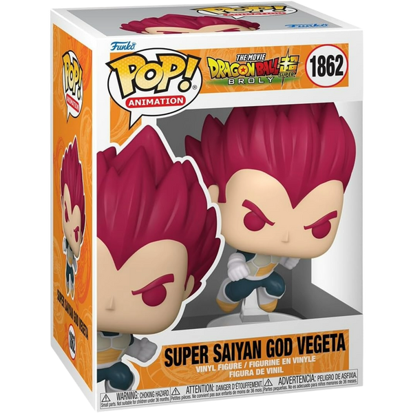 Funko Pop! Animation: Dragon Ball Super - Super Saiyan God Vegeta #1862