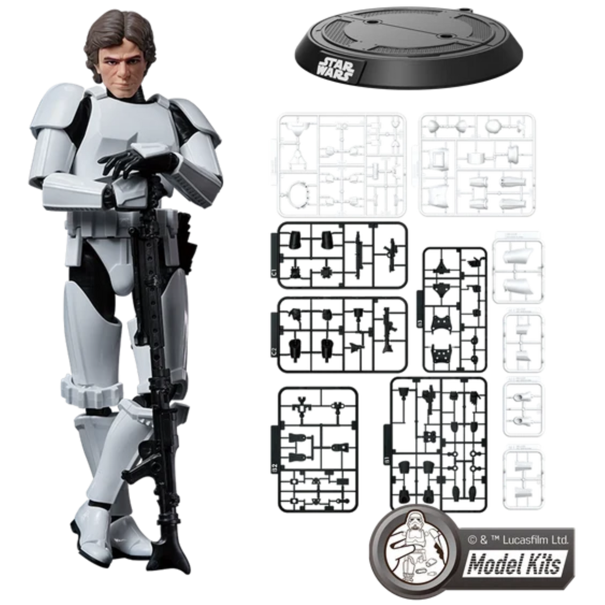 Blokees Champion Class: Star Wars A New Hope - Han Solo (Stormtrooper Disguise Version)