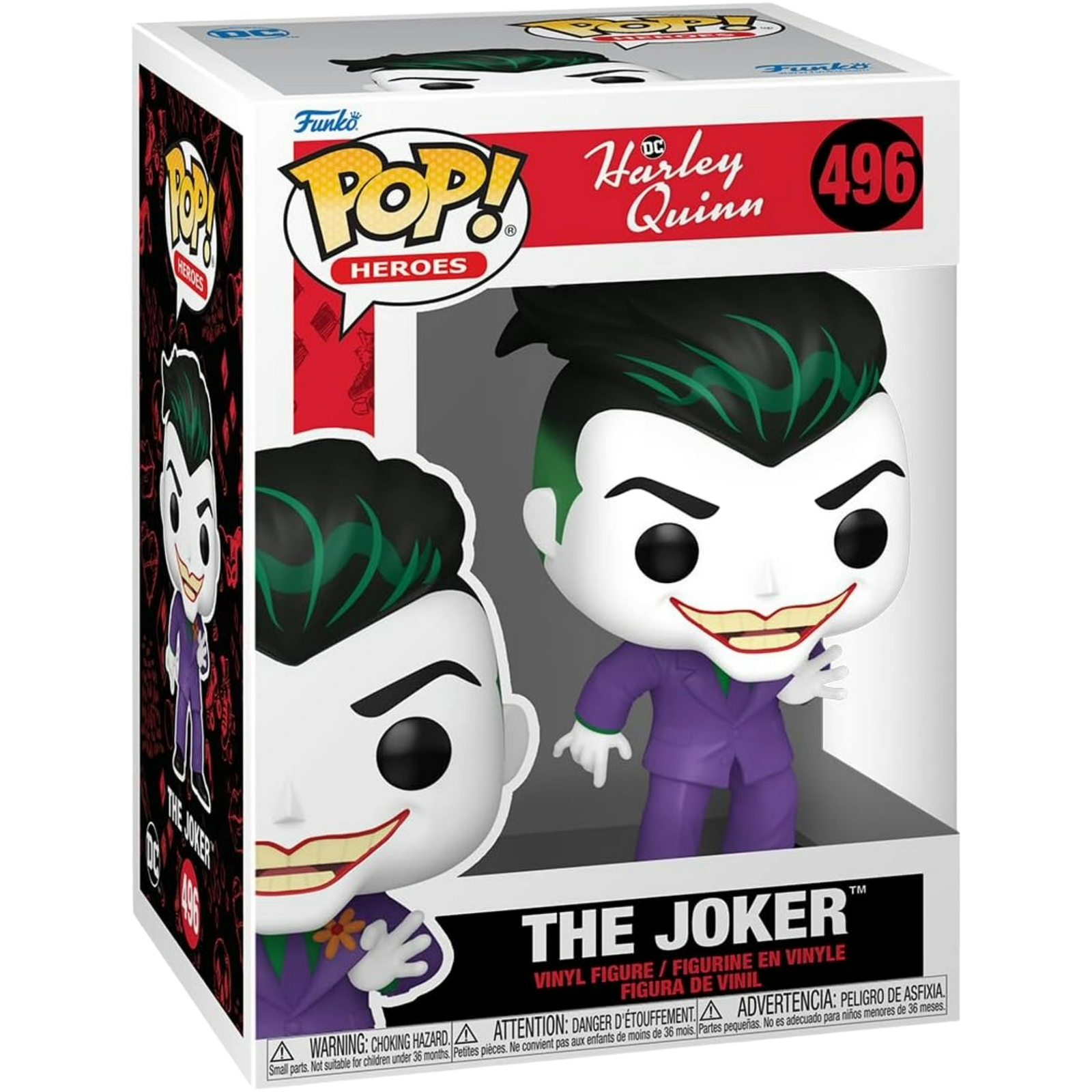 Funko Pop! Heroes: Harley Quinn Animated Series - The Joker #496