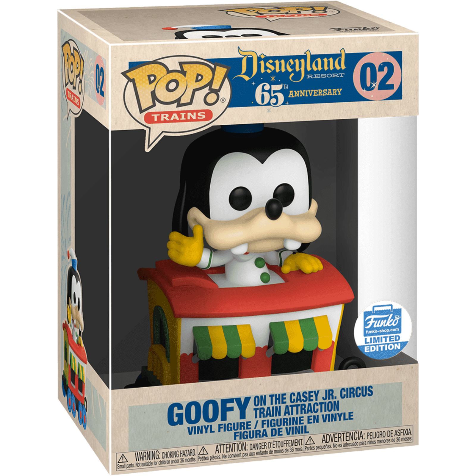 Funko Pop! Trains: Disneyland Resort 65th - Goofy On The Casey Jr. Circus Train Attraction #02
