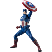 BANDAI / Tamashii Nations S.H. Figuarts: Avengers - Captain America (Avengers Assemble Edition)