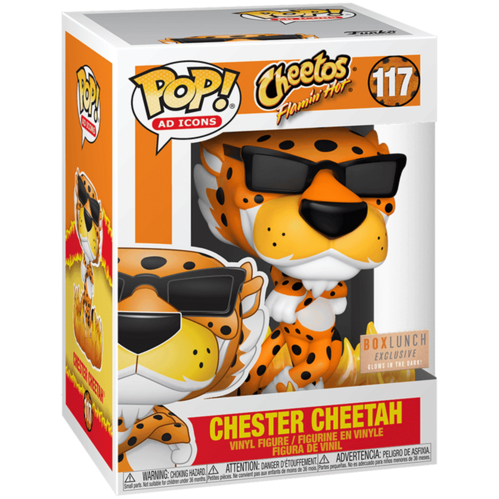 Funko Pop! AD Icons: Cheetos Flamin’ Hot - Chester Cheetah #117