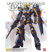 BANDAI / Hobby MG: Gundam UC - Unicorn Gundam 02 Banshee [Ver. Ka] (Escala 1/100)