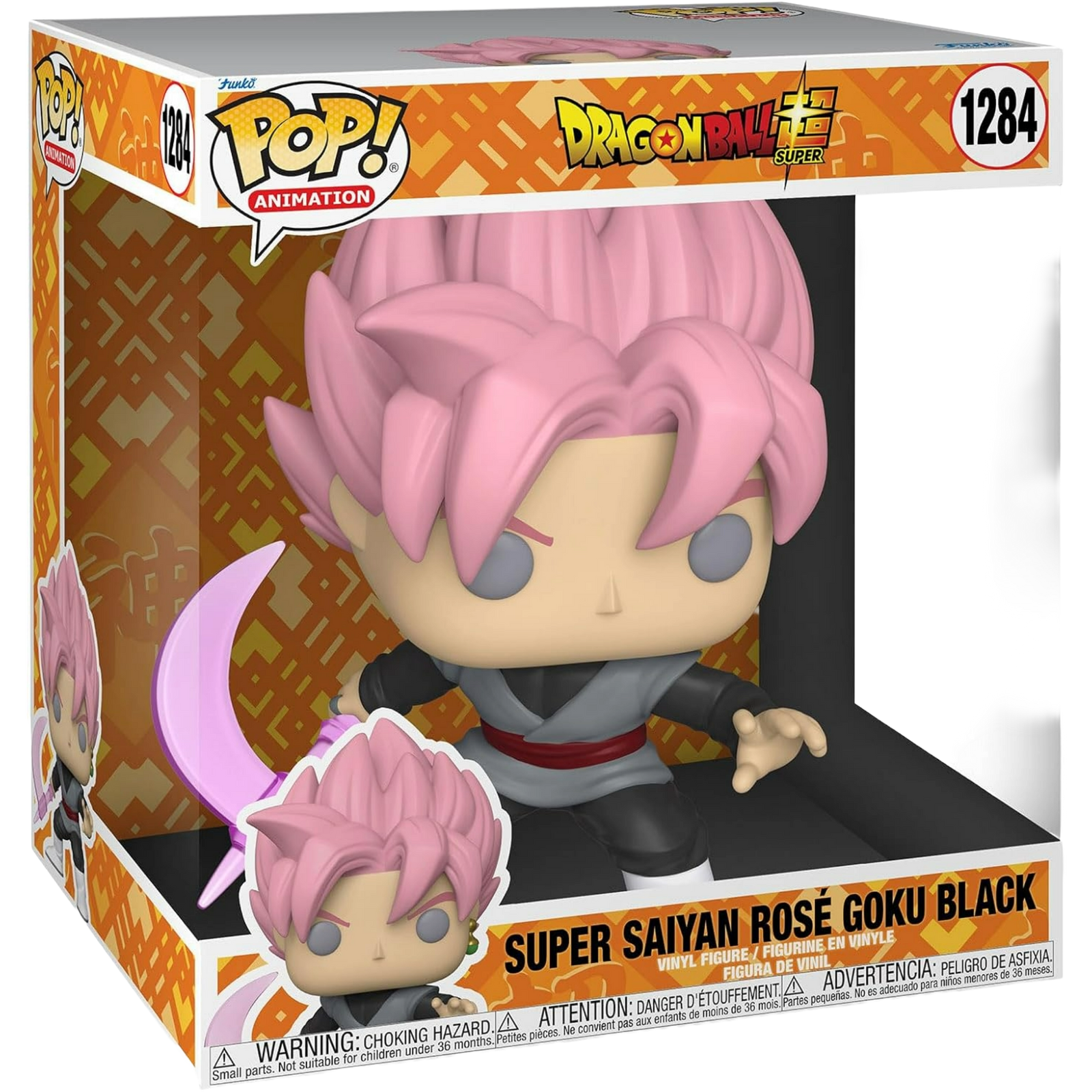 Funko Pop! Jumbo: Dragon Ball Super - Super Saiyan Rose Goku Black #1284