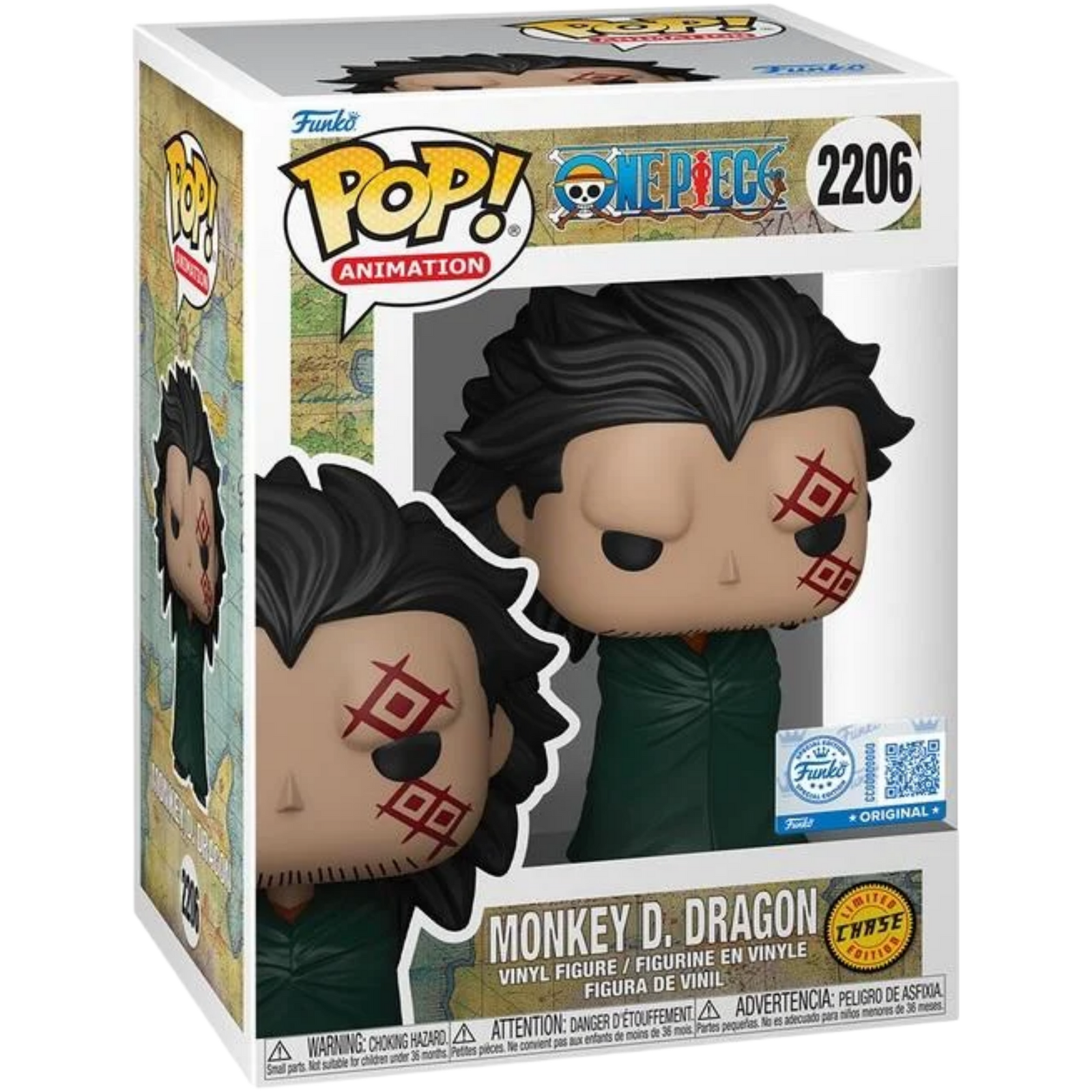 Funko Pop! Animation: One Piece - Monkey D. Dragon #2206