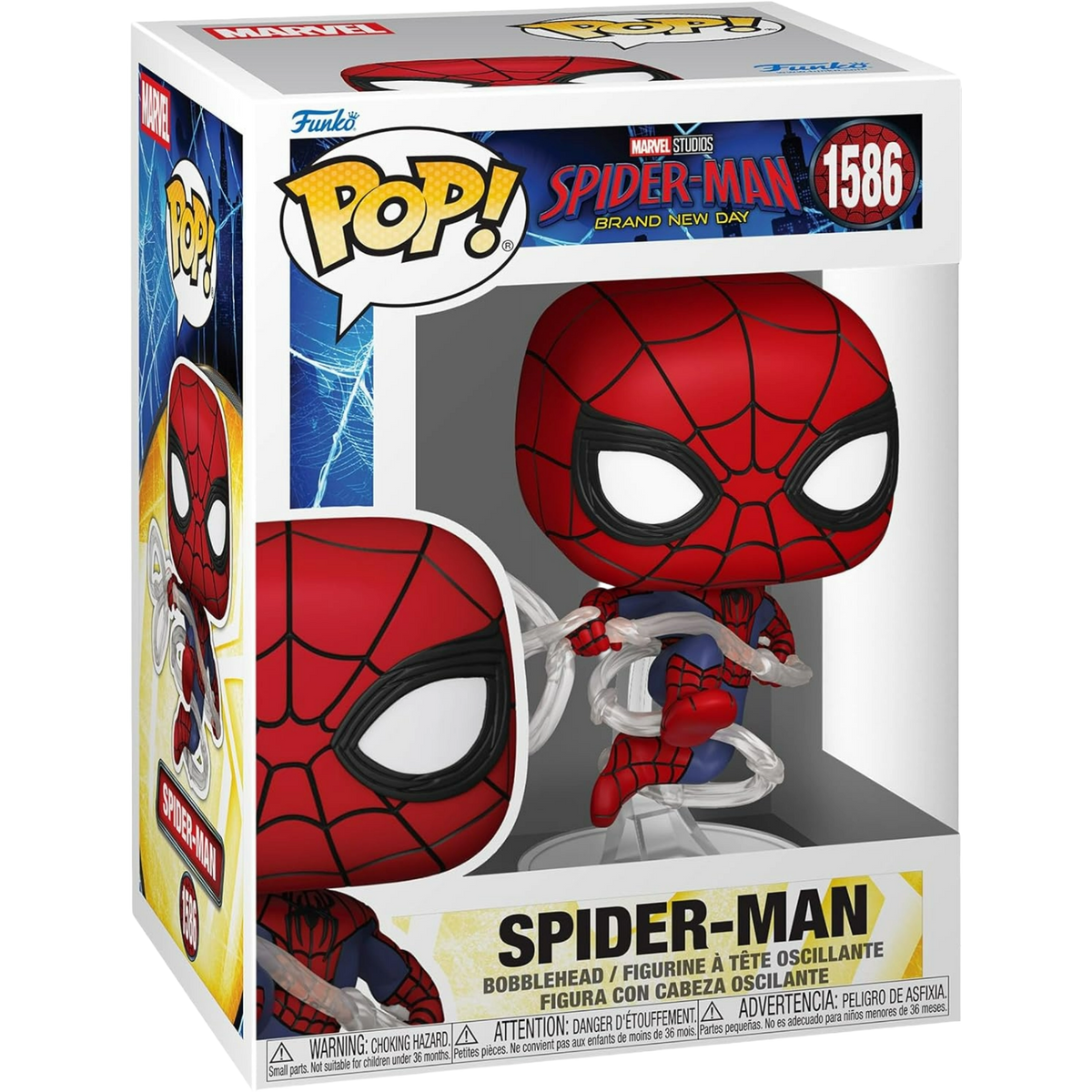 Funko Pop! Movies: Spider-Man Brand New Day - Spider-Man #1586
