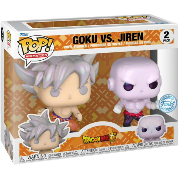 Funko Pop! Animation: Dragon Ball Super - Goku Vs. Jiren (2-Pack)