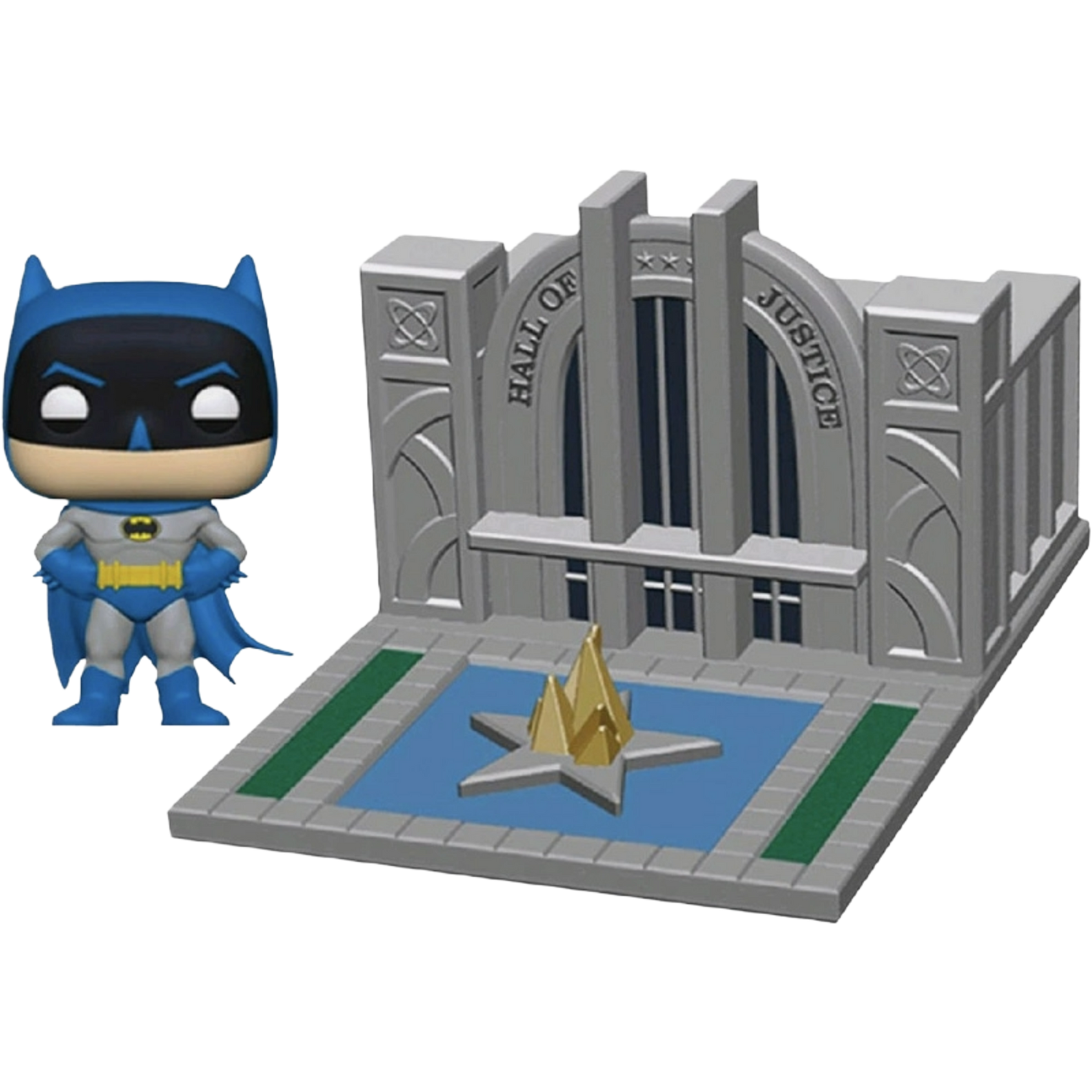 Funko Pop! Town: Batman 80th - Batman With The Hall Of Justice #09