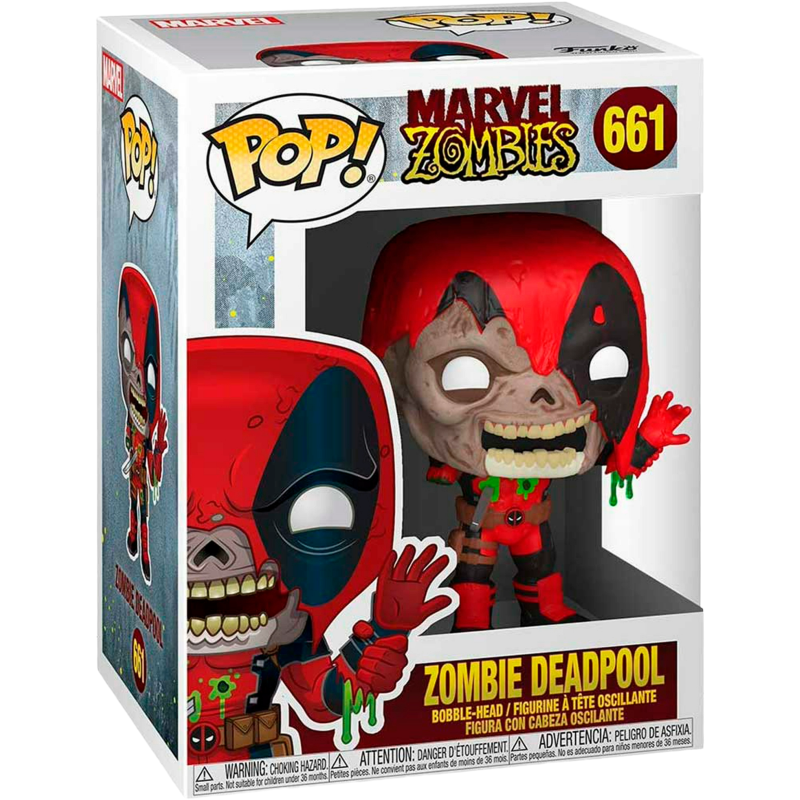 Funko Pop! Heroes: Marvel Zombies - Zombie Deadpool #661