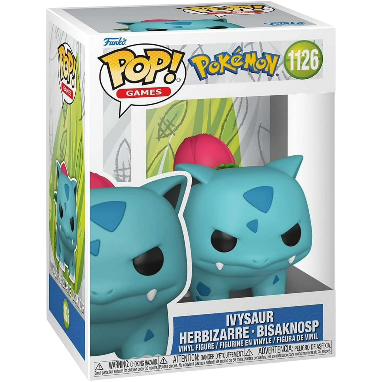 Funko Pop! Games: Pokémon - Ivysaur #1126