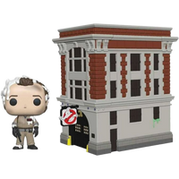 Funko Pop! Town: Ghostbusters - Dr. Peter Venkman With Firehouse #03