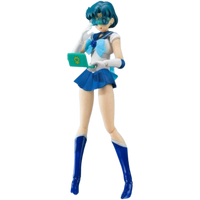 BANDAI / Tamashii Nations S.H. Figuarts: Sailor Moon 25th - Sailor Mercury (Animation Color Edition)