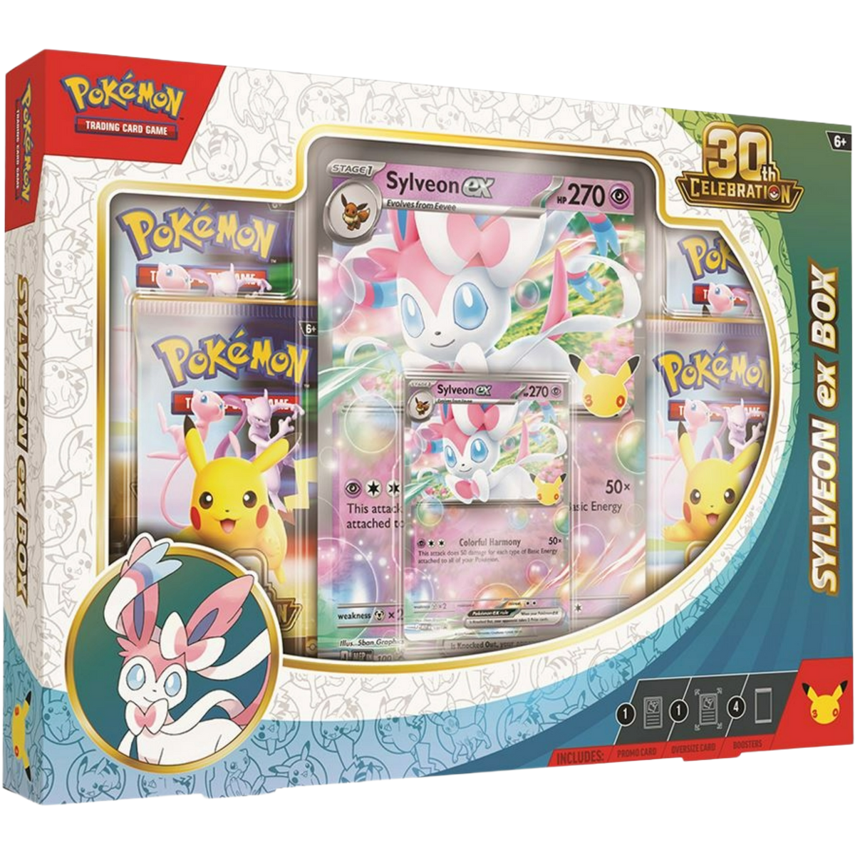 Pokémon TCG: 30th Celebration EX Box (Aleatorio)