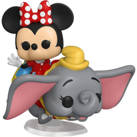 Funko Pop! Rides: Disneyland 65th - Dumbo The Flying Elephant Attraction And Minnie Mouse #92