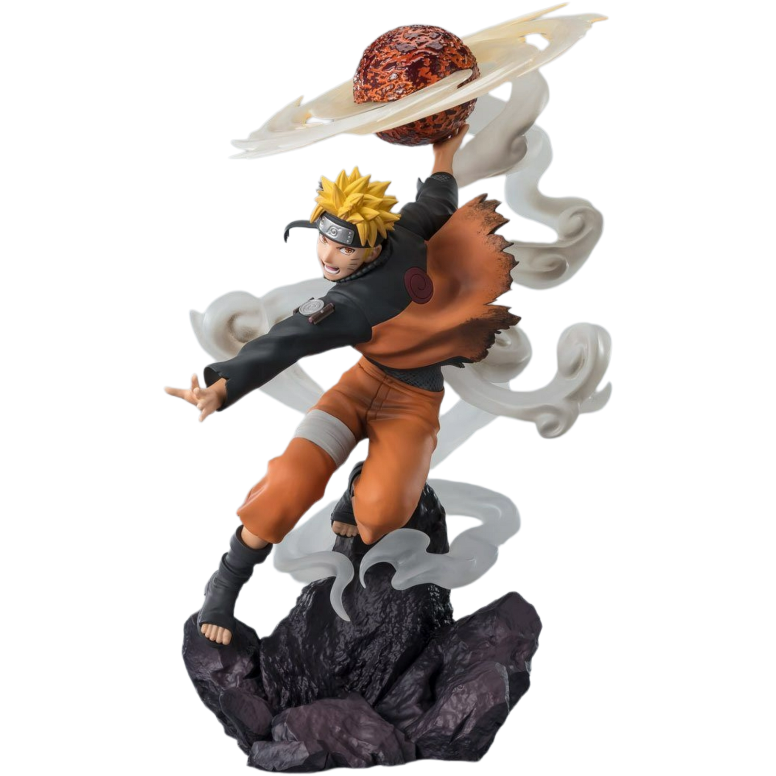 BANDAI / Tamashii Nations Figuarts Zero: Naruto Shippuden - Naruto Uzumaki (Lava Release Rasenshuriken)