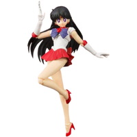 BANDAI / Tamashii Nations S.H. Figuarts: Sailor Moon 25th - Sailor Mars (Animation Color Edition)
