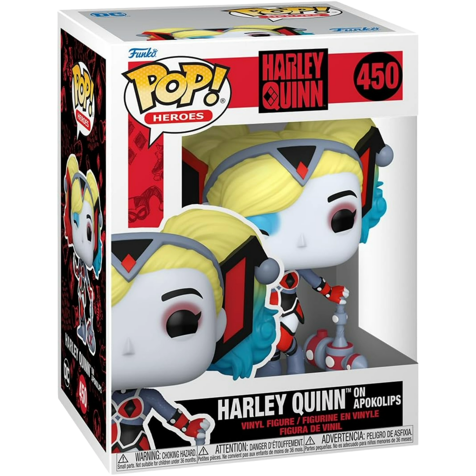 Funko Pop! Heroes: Harley Quinn 30th - Harley Quinn On Apokolips #450